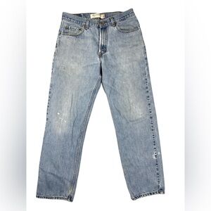 Levi’s vintage 550 relaxed fit thrashed 33x32 baggy grunge tapered leg